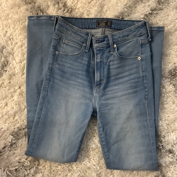 Abercrombie high rise skinny jeans size 24S - Picture 3 of 5